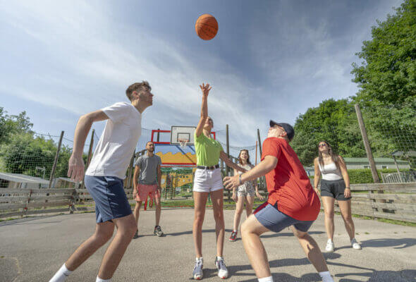 Camping Corcieux Ciela Village Domaine Les Bans Terrain multisports