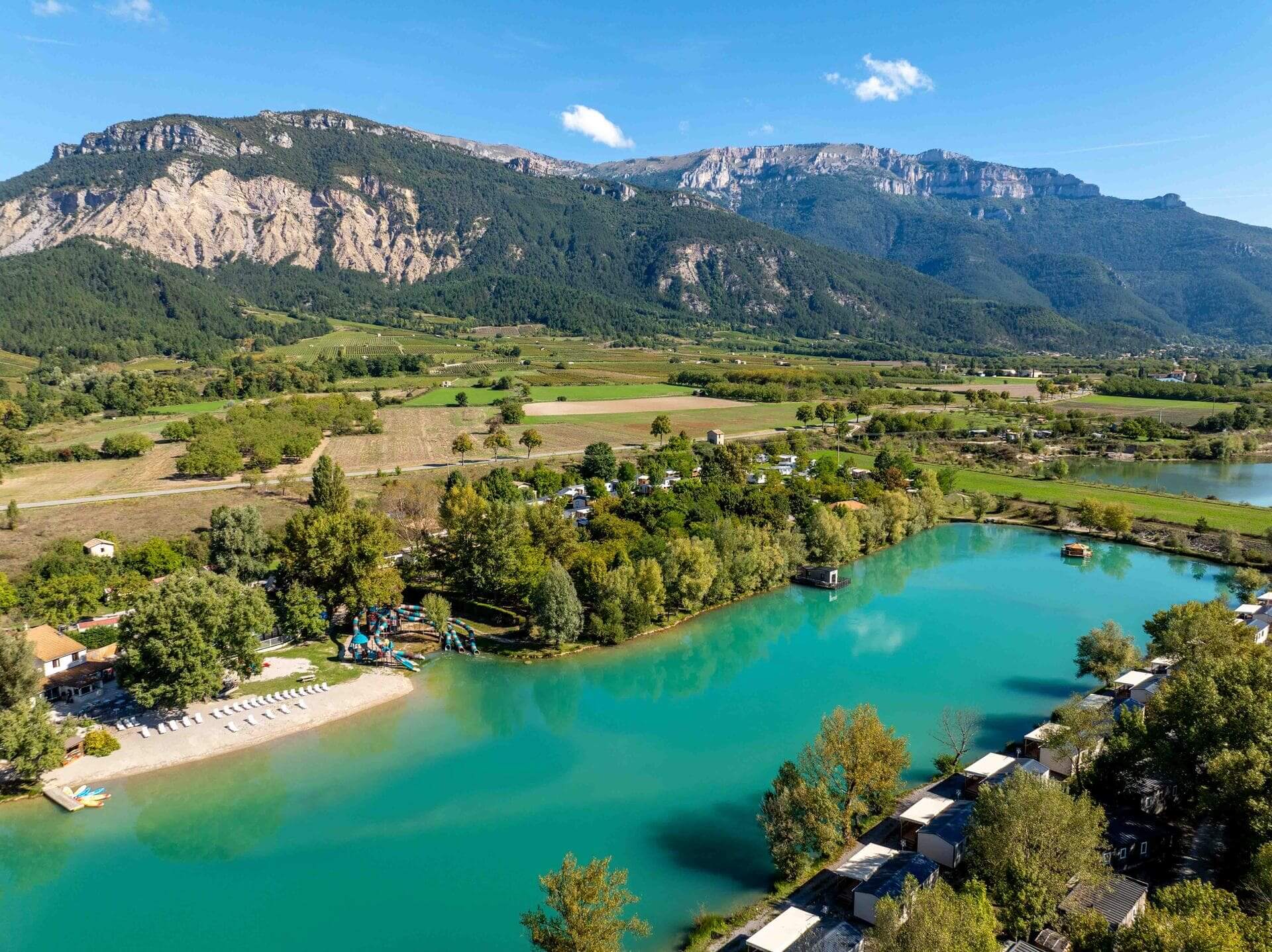 Camping Le Lac Bleu Ciela Village Drôme Châtillon-en-Diois