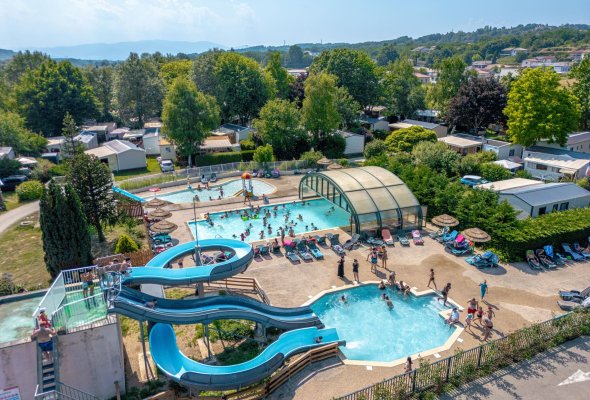 Camping Le Bontemps Ciela Village Isère Vernioz parc aquatique
