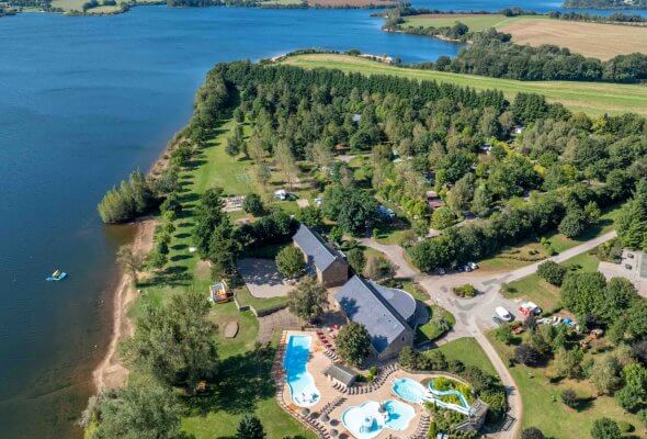 Camping Le Caussanel Ciela Village Aveyron Canet-de-Salars