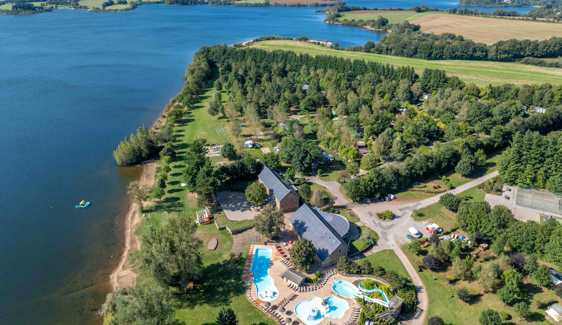 Camping Le Caussanel Ciela Village Aveyron Canet-de-Salars