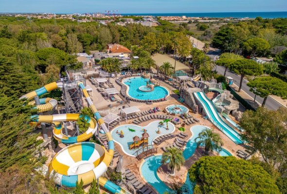 Camping Le Floride Barcarès Occitanie Ciela Village parc aquatique