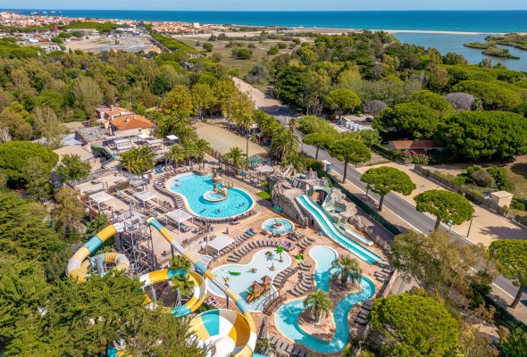 Camping Le Floride Barcarès Occitanie Ciela Village parc aquatique