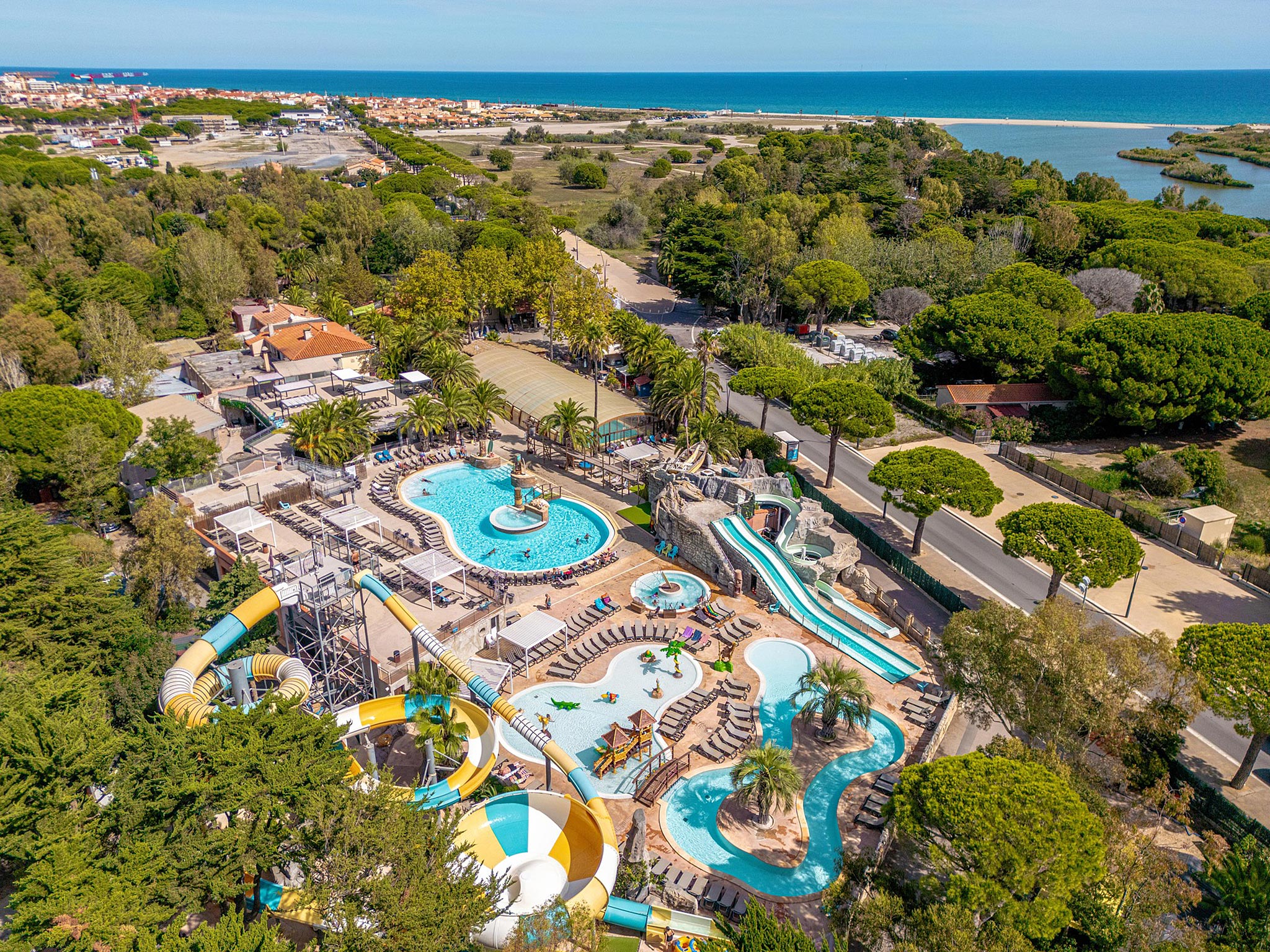 Camping Le Floride Barcarès Occitanie Ciela Village parc aquatique