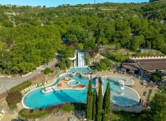 Camping Villeneuve-de-Berg Ardèche Ciela Village Domaine Le Pommier  piscine