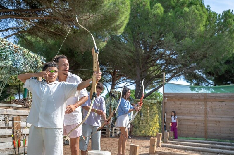 415 Camping Occitanie Le Floride Et L Embouchure Ciela Village Tir A L Arc