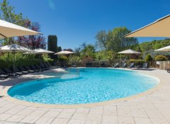 Camping Les Routes de Provence Forcalquier Alpes de Haute Provence Ciela Village  piscine