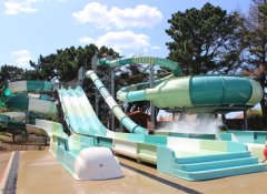 Les toboggans du camping Le Chaponnet Ciela Village