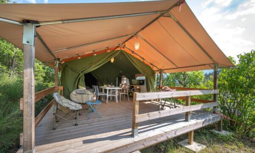Camping Serres Ciela Village Les 2 Soleils location insolite