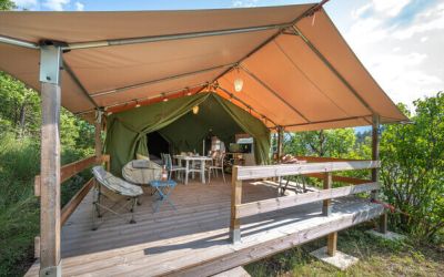 Camping Serres Ciela Village Les 2 Soleils location insolite