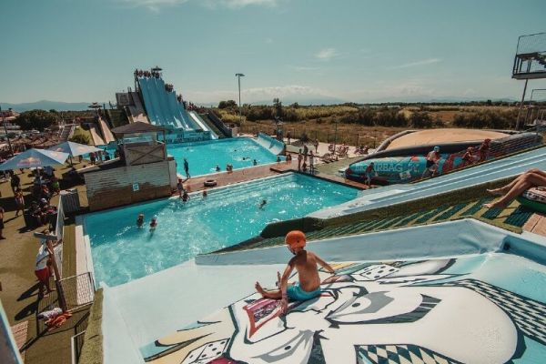 Camping Barcarès Ciela Village Le Floride Water Jump