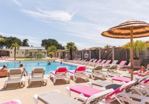L'espace aquatique du camping Le Chaponnet Ciela Village