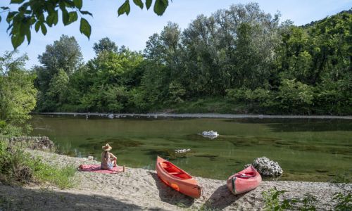 camping bord de rivière