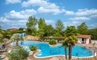 camping pays basque avec parc aquatique