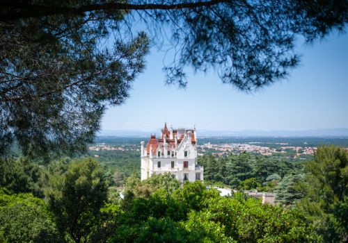 Vue sur le Château de Valmy à proximité du camping Les Marsouins - Ciela Village à Argelès-sur-Mer en Occitanie