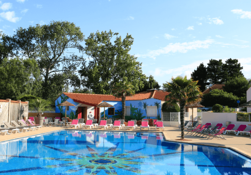Espace aquatique du camping Le Chaponnet Ciela Village