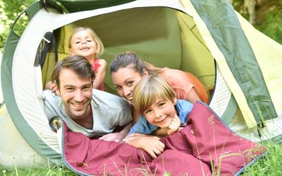 Photo marketing emplacement camping Ciela Village