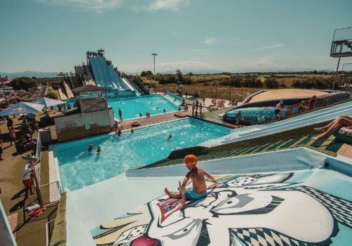 Camping Barcarès Ciela Village Le Floride Water Jump