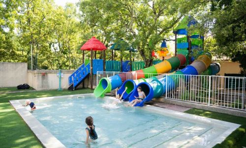 Camping Barjac Gard La Buissière Ciela Village toboggans