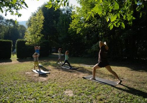 Camping Le Bourg d'Oisans Isère Le Château de Rochetaillée Ciela Village sport