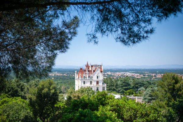 Vue sur le Château de Valmy à proximité du camping Les Marsouins - Ciela Village à Argelès-sur-Mer en Occitanie