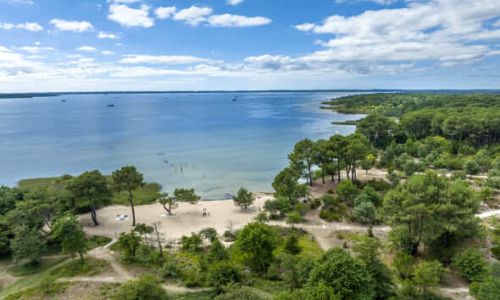 lac proche camping de Biscarrosse